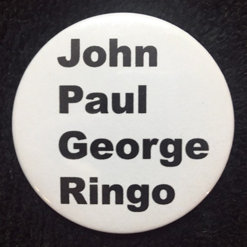Beatles badge sticker 5 - or,