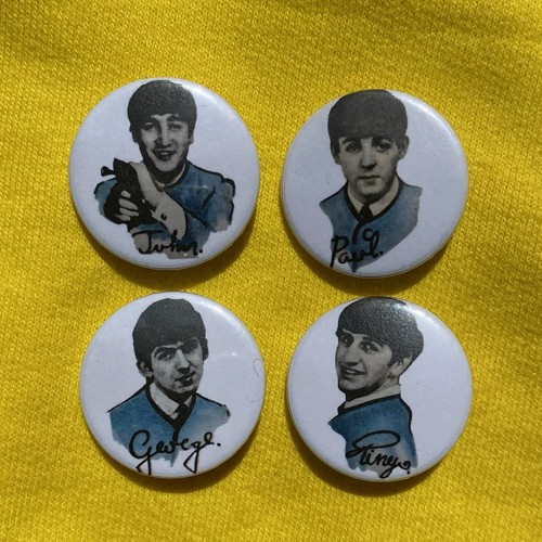 The beatles new 25mm pin - the,