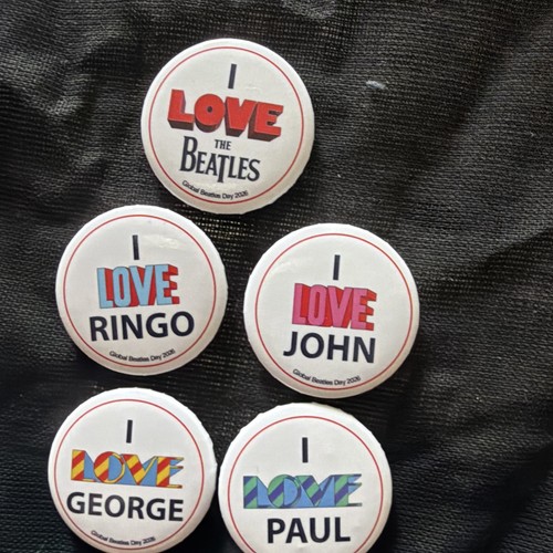 Global beatles day 2026 pin - beatles,