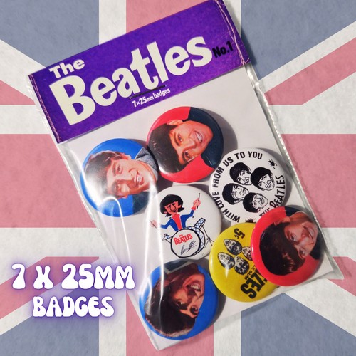 The beatles badges - beatles, 7
