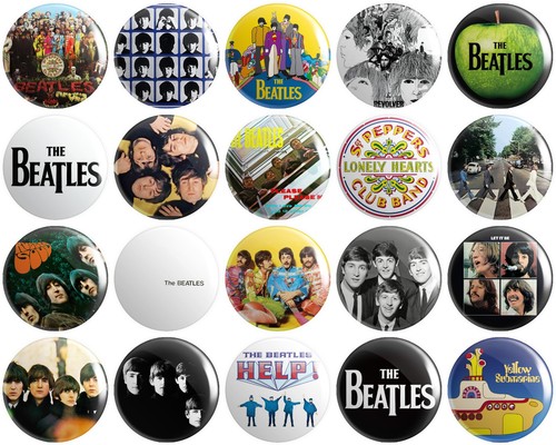 The beatles button - x,