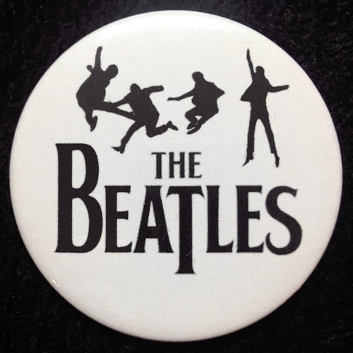 Beatles shadows badge - beatles,