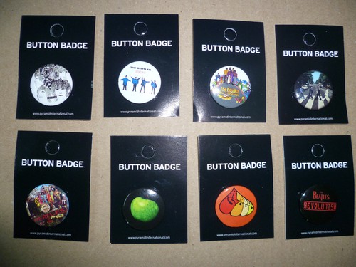 Beatles button badge bundle - beatles,