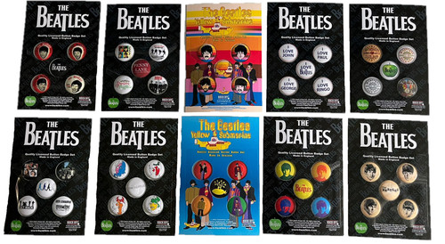 The beatles badges sets - the,