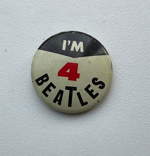 Beatles pin badge - beatles,