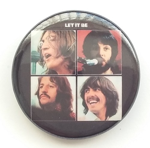 The beatles button badge let - badge,
