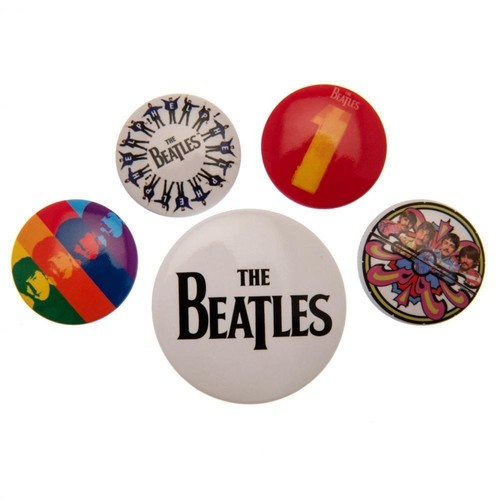 The beatles button badge set - button,