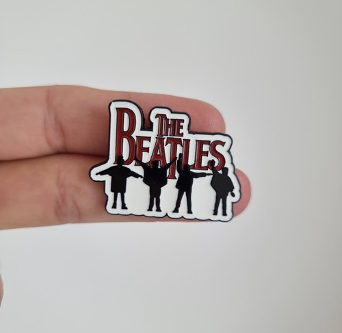 The beatles enamel pin - the,