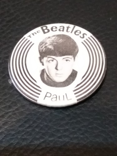 The beatles paul vintage pin - paul,