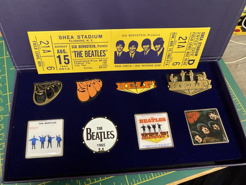 The beatles 1965 badge - beatles, 8