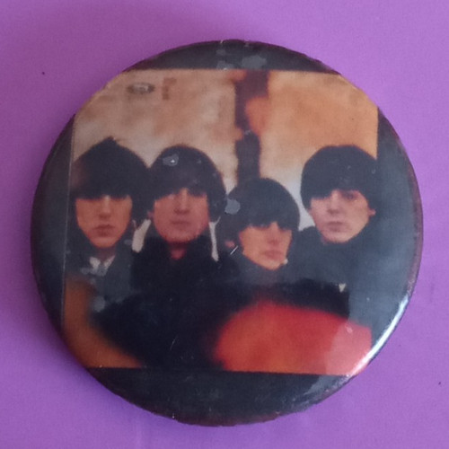 Beatles 1980s music 25mm tin - beatles,