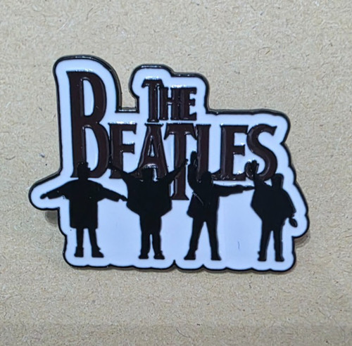 The beatles enamel pin badge - the,